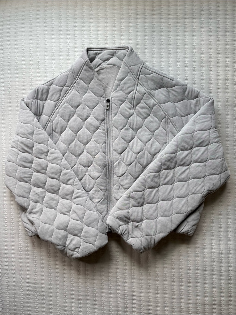 Lululemon Riverstone Cinch Detail Ultrasoft Quilted Bomber Jacket - size 12